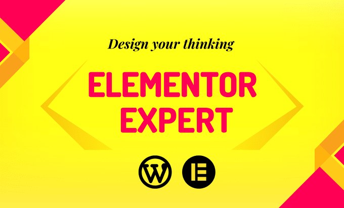 Elementor website wordpress design